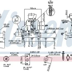 93181 Nissens Ускорительный насос, карбюратор