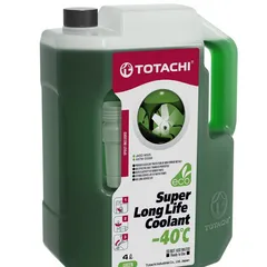 41604 Totachi Антифриз готовый раствор SUPER LLC -40C зелёный 4 литра