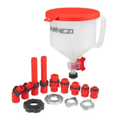 R8090006 ARNEZI Воронка с адаптерами для охлаждающей жидкости, защитой от проливания 15пр ARNEZI R8090006