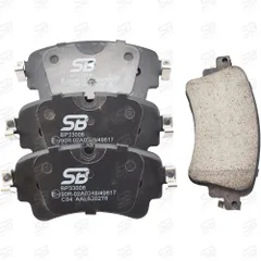 BP33008 SB Nagamochi Колодки тормозные дисковые задние