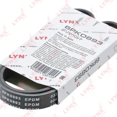 6PK0893-SP LYNXauto Ремень поликлиновой 6PK0893, EPDM