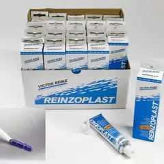 70-24571-20 Victor Reinz Герметик REINZOPLAST 80 мл, от 50С до 300С, не твердеющий, синий
