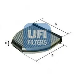 54.163.00 Ufi Фильтр, воздух во внутренном пространстве