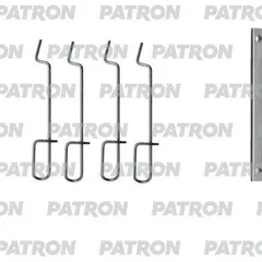 PSRK1178 PATRON Комплект монтажный тормозных колодок дисковых LAND ROVER: 90/110 2.5 D 4X4/2.5 TD 4X4 83-90, DEFENDER CABRIO 2.5 90 TDI 4X4/2.5 D 4X4 90-, DEFENDER STATION WAGON 2.4 TD4 4X4/2.5 4X4/2.5