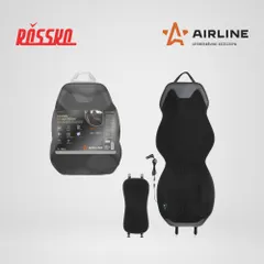 ADHC017 AIRLINE Накидка с подогревом на перед.сид. PRO, 12/24В, 36Вт,встр.пульт., искусст.мех/кожа,черн.