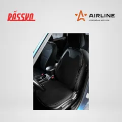 ADHC017 AIRLINE Накидка с подогревом на перед.сид. PRO, 12/24В, 36Вт,встр.пульт., искусст.мех/кожа,черн.