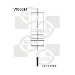 V033023 BGA Выпускной клапан