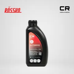 L2018207 Carville Racing Антифриз, готовый раствор CR G12+ карбоксилатный флуоресцентный, красный, морозостойкий до -40С, 1 литр, 1.07 кг