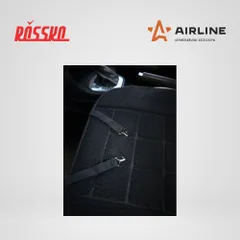 ADHC021 AIRLINE Накидка с подогревом на переднее сиденье 12 В, 35/45Вт, 100*50см, искусств.мех, черная | перед |