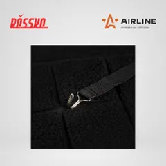 ADHC021 AIRLINE Накидка с подогревом на переднее сиденье 12 В, 35/45Вт, 100*50см, искусств.мех, черная | перед |