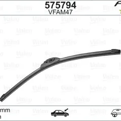 575794 Valeo Щетка стеклоочистителя First FB Hook бескаркасная 475/19` (крючок)