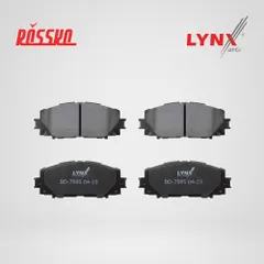 BD-7595 LYNXauto Колодки тормозные дисковые передние правые и левые