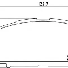 P 83 086 Brembo Колодки тормозные дисковые | перед |