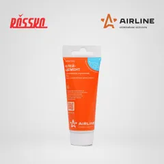 ADGC012 AIRLINE Клей-цемент для ремонта глушителей, туба с подвесом, 75 грамм