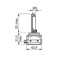 1 987 302 913 Bosch Bulb