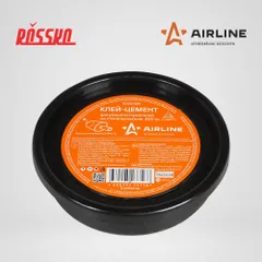 ADGC029 AIRLINE Клей-цемент для ремонта глушителей со стекловолокном в банке, 200 грамм