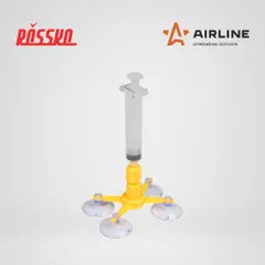 ADGC023 AIRLINE Клей для ремонта трещин и сколов лобового стекла, набор с клеем UV 6 мл и вспомогательными материалами