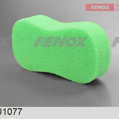 FAU1077 Fenox Губка, 19x9 см, зеленая