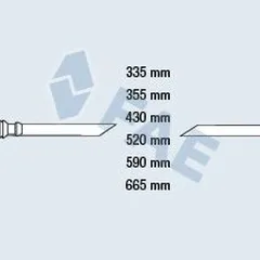 85878 FAE Комплект высоковольтных проводов
