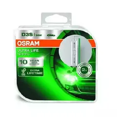 66340ULT-HCB Osram Комплект ламп D3S 42V 35W PK32d-5 XENARC® ULTRA LIFE увеличенный срок службы 2шт.(1к-т)