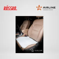 AFC-A-01 AIRLINE Накидка, подушка на сиденье из искусственного меха, белая, с коротким ворсом, 1 шт
