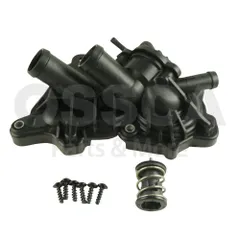 32886 OSSCA Корпус термостата / AUDI, SEAT, SKODA, VW 1.0/1.4/1.6 TSI, TFSI 11~