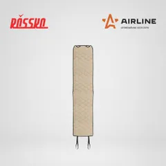 ACS-SF-03 AIRLINE Накидки Алькантара , передние (2 шт.), экокожа с перфорацией, бежевые