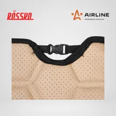 ACS-SF-03 AIRLINE Накидки Алькантара , передние (2 шт.), экокожа с перфорацией, бежевые