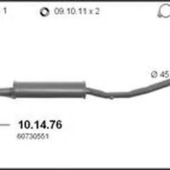 502000036 IMASAF Система выпуска ОГ