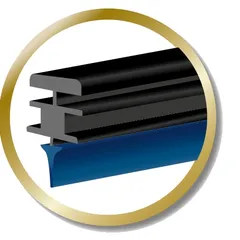 574224 Valeo Щетка стеклоочистителя задняя Silencio каркасная 240/9` (специальное )