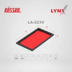 LA-223V LYNXauto Воздушный фильтр