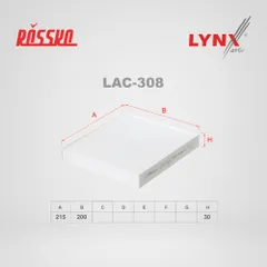 LAC-308 LYNXauto Фильтр салона