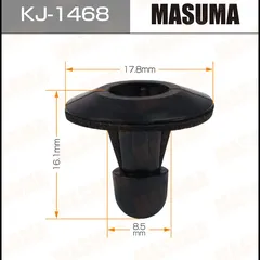 KJ-1468 Masuma Клипса пластиковая