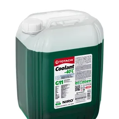 43210 Totachi Антифриз готовый раствор NIRO COOLANT G11 -40C зеленый 10 кг
