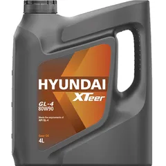 1041421 Hyundai/Kia Масло трансмиссионное XTeer Gear Oil-4 80W90 4L