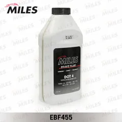 EBF455 Miles Жидкость тормозная DOT4 430мл.