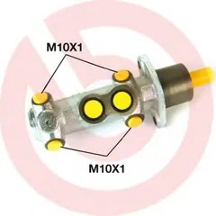 M 23 004 Brembo Цилиндр тормозной главный
