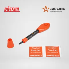 ADGC003 AIRLINE Клей светоотверждаемый многоцелевой c фонариком UV и очищ. салфеткой, 4 гр.
