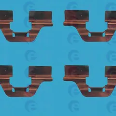 420007 ERT Комплектующие, колодки дискового тормоза