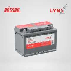 E74C LYNXauto Аккумулятор EFB L3L 75 Ah 700 A прямая 278X175X190