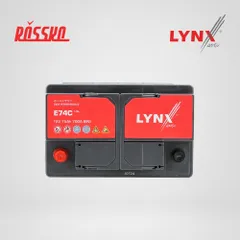 E74C LYNXauto Аккумулятор EFB L3L 75 Ah 700 A прямая 278X175X190