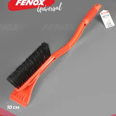 FAU1002 Fenox Щетка от снега и льда с мягкой распушенной щетиной и скребок