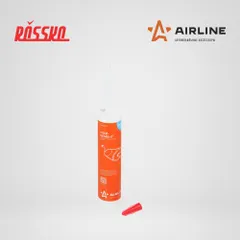 ADGC033 AIRLINE Клей-цемент для ремонта глушителей, картридж, 300 мл.
