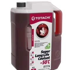 41904 Totachi Антифриз, готовый раствор SUPER LLC, -50 С, красный, 4 л.