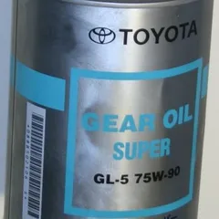 08885-02106 Toyota 75W-90 Gear Oil Super API GL-5, 1л (синт. транс. масло)