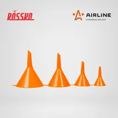 APF-01 AIRLINE Комплект воронок 4 штуки, 50 мм, 75 мм, 95 мм и 115 мм, в пакете с навершием