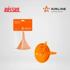 APF-01 AIRLINE Комплект воронок 4 штуки, 50 мм, 75 мм, 95 мм и 115 мм, в пакете с навершием