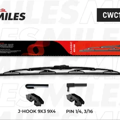 CWC16AC Miles Щётка с/о 400мм каркасная с мультиадаптером
