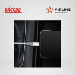 ACH-C-41 AIRLINE Кабель Type-C - micro USB 1м, серый нейлоновый