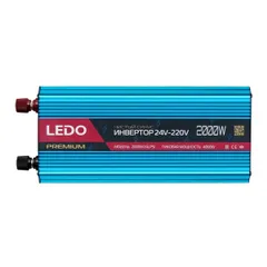2000W24LPSI LEDO Инвертор 24V-220V 2000W чистый синус